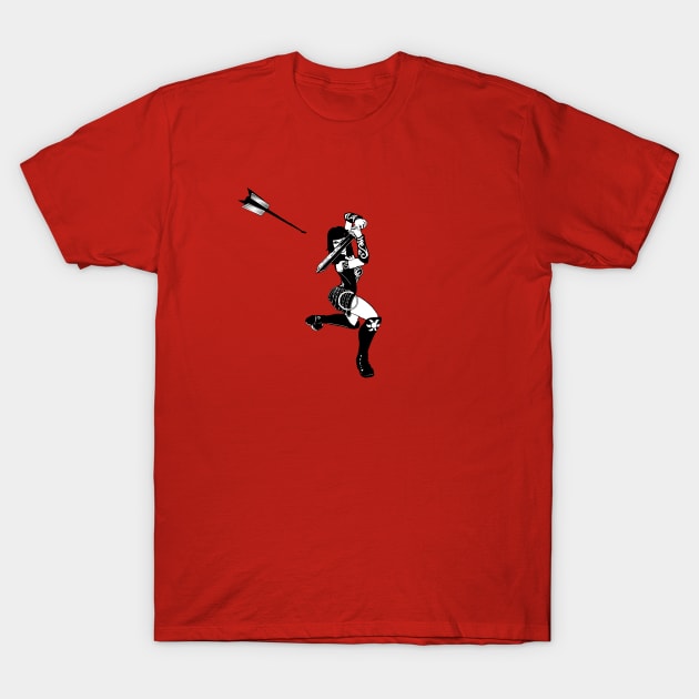 Deflect Arrow! T-Shirt by LordNeckbeard